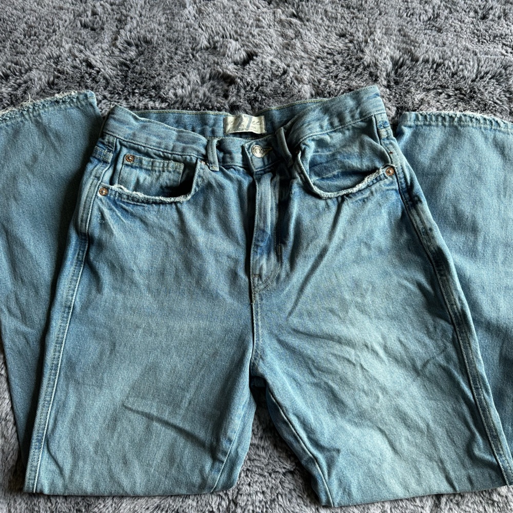 Free People Mom/Boyfriend Jeans